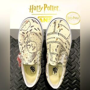 Brand new Vans Harry Potter x Classic Slip-On 'Marauder's Map'